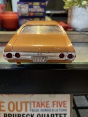 Rare Color AMT 1972 Chevy Chevelle Tan Metallic Dealer PROMO MODEL Car 1/25