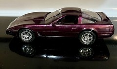 🏁 AMT ERTL 1995 Chevrolet Corvette ZR-1 Dealer Promo Dark Purple Metallic 🏁