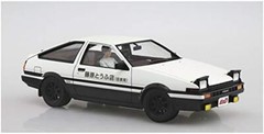Aoshima 1/24 Initial D FUJIWARA TAKUMI AE86 TRUENO Kit 59548 JAPAN IMPORT