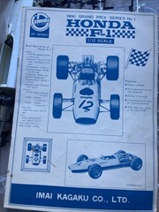 Imai Motorized & Tamiya Honda F-1 1:12 Plastic Car Kit Model Kits Seee Descript