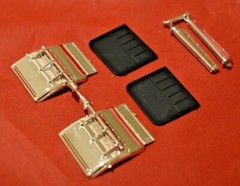 AMT Ford LTL 9000 Rear Fenders and Mud Flaps 1/24
