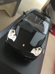 1/43 MINICHAMPS PORSHE 911 , Carrera 4, 2003, black met. mint ++!