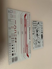 2017 Chevrolet Camaro Hennessey “The Exorcist” 1/25 Model Car Decals