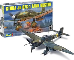 Stuka Ju 87G-1 Tank Buster 1:48 Scale Plastic Model Kit – 54 Pieces Included
