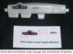 1954 HUDSON HORNET SPECIAL AND CLUB COUPE GAUGES – 1/25 scale MOEBIUS KITS -READ