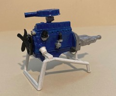 RESIN 1/25 FORD 144 170 200 6-CYL ENGINE KIT 1960 – 1977 BY KEN KITCHEN & BMCP