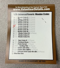1/35 Value Gear C6 Wooden Crates #6