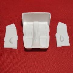 Interior Tub, Door Cards Hot Rod 1937 Ford Conv 1:24 scl model car part Lindberg