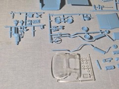 RARE ORG 1/25 AMT ’59 EL CAMINO CUSTOMIZING KIT STEERABLE WHEELS COMPLETE 60s