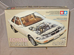 1986 TOYOTA SOARER 3.0 GT MODEL KIT TAMIYA #2464 SEALED PARTS COMPLETE VINTAGE
