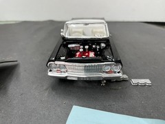 C12 AMT 1963 Chevy Impala Convertible Annual built 1/25 model McM.