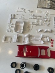 1957 Chevrolet 2 DR Hardtop 3 in 1 T-757-200 Kit Partial build – As Is