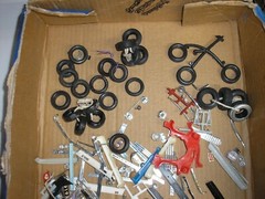 Vintage 1/25 1/24 ? Lot G of Car Truck parts for parts or restore Free SHIPPING