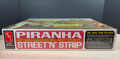 AMT PIRANHA DRAG TEAM STREET ‘N STRIP – 3 in 1 – 1:25 SCALE KIT #1113 SEALED NEW