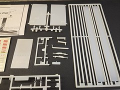Galaxie Limited, 21 Foot Tag-Along Trailer, 1:24/1:25,Slightly Started, Complete