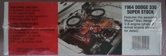 1964 Dodge 330 Color Me Gone Lindberg Model Kit NOS PERFECT!