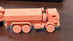 3d Printed 1/72/144 URAL 5323 Bulletproof Armored Vehicle Unpainted Kit