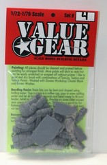 1/72 Scale Resin Tent, Tarp & Crates Stowage Set #4 – Value Gear Resin Stowage