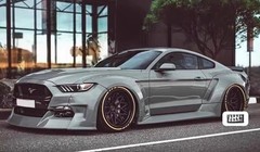 Wide Body Resin Kit for Ford Mustang GT Unpainted Model Toys 1/24th