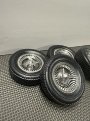 1:8 Corvette Turbines To Fit Stock Kit Tires. Wheels For Sale Only-Chrome