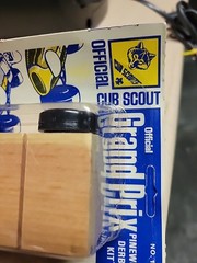 Vintage Boy Scouts Pinewood Derby Car Kit Sealed JC Pennys Unpunched Nice!