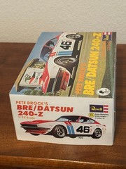Vintage Revell Pete Brock’s Bre/ Datsun 240-Z SCCA Champion 1/25 Model Kit #1422