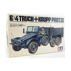 TAMIYA Military Model 1:35 German 6×4 Truck Krupp Protze EX/NM