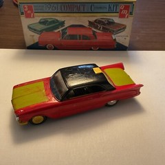 AMT 1961 Comet 1/25 Scale K-3061 Unfinished. SEE DETAILED PHOTOS