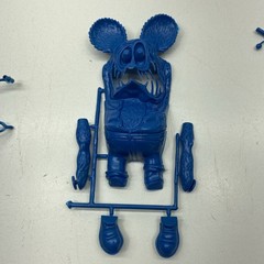 REVELL ED “BIG DADDY ” ROTH BROTHER RAT FINK ON A BIKE MODEL TEST SHOT! RARE!