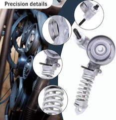 Belt Tensioner Assembly with Pulley with Serpentine Belt Compatible with 2011-20