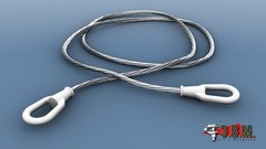 1:35 Resin Tow Cable Set for scale model BMP BTR vehicles
