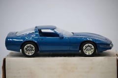 AMT/ERTL 1991 Corvette ZR-1 Medium Quasar Blue #6934 Promo Model 1:24