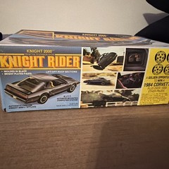 Vintage 1/25 MPC KNIGHT 2000 FROM TV SHOW “KNIGHT RIDER” SEALED New Bags 1983