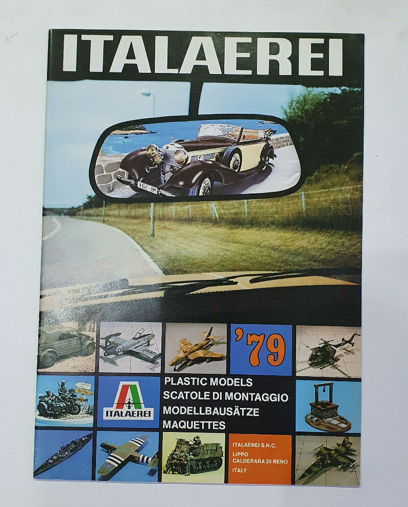 Italian toy manufacturer ITALAERI Catalogue 1979 36 pages from old store