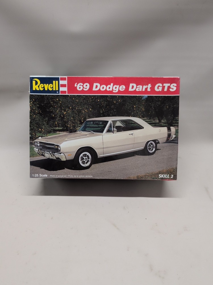 Revell 7603 Scale 1:25 Scale ‘69 Dodge Dart GTS 1969 Mopar New Open Box