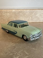 1956 Plymouth 4dr Belvedere Powder Blue Med Blue Jo-Han Dealer Promo Model