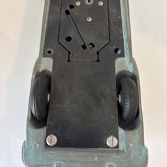 1953 Pontiac Chieftain Promo Metal Model Car Bank by Banthrico Autobank Teal