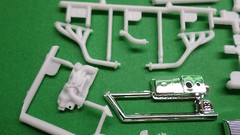 66 1966 Mustang 1/24 Carrol Shelby GT 350H Hertz 289 motor engine chrome cobra