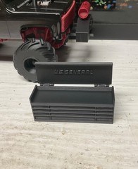 72 Tool Box Triple Bank Rolling Cabinet 1 25 Scale Garage Diorama Shop Scenery