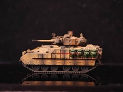 1/144 US M2A4 Bradley Tank Hand Finished Modern Warfare Diorama Battlefield 6