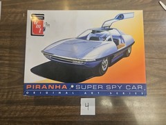 Piranha Super Spy Car – AMT Model Kit 1/25 *COMPLETE*
