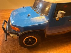 Tamiya Toyota FJ Cruiser CC-01 1/10 RC Car Model Kit Used