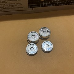 1 25 scale model parts 66 Nova Street Machine Custom Wheels Only