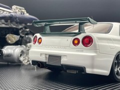 Kusaka Engineering/MAKE UP Co, Ltd. 1/18 SCALE Mine’s SKYLINE BNR34 GT-R Stock 2