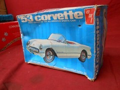 Vintage ‘53 Corvette Model Car Kit First Edition All-American Sports Car