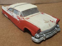 1955 FORD CROWN VICTORIA resin model, BUILT, but in need of restoration