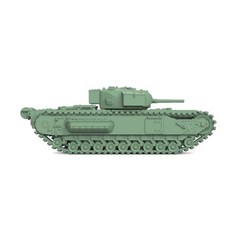 MRY-SFW 1/700 Military Model Kit British A22 Infantry MKIV Churchill I Tanks