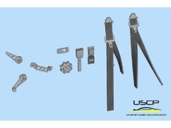 USCP 24A069 1/24 Mini MPI Interior detail-up set B set Resin kit Upgrade kit