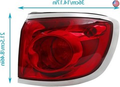 WFLNHB Outer Passenger Side Tail Light Replacement for Enclave 2008-2012 Tail