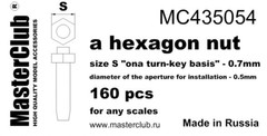 1/35 Master Club MC43052-59 Standard hex nut, size S “on a turn-key basis”